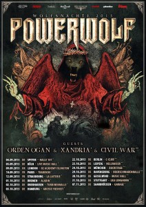 Powerwolf tour